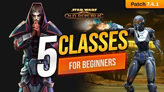Top 5 BEST & EASIEST Classes for Beginners & Returning Players in SWTOR PVP 2024 (Patch 7.4.1)