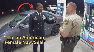 Cop Arrested Black Female Navy SEAL In Uniform At Gas Station — Pentagon Steps In, 100 Years Prison