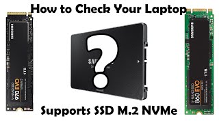 Cara Cek Laptop Mendukung Ssd M 2 Nvme How To Check Your Laptop Supports Ssd M 2 Nvme Youtube<script async src=