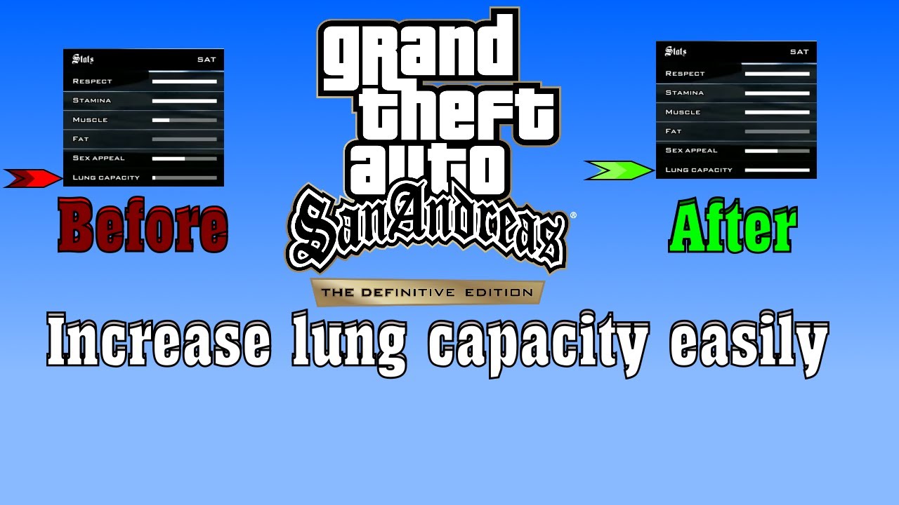 how to increase lung capacity in gta san andreas mobile｜TikTok Search