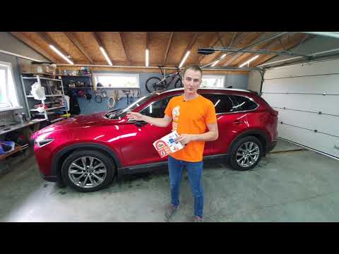 Mazda CX-9, StarLine S96v2, + R6 и замок капота