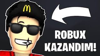 ÇALIŞARAK ROBUX KAZANDIM!