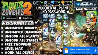 Plants Vs Zombies 2 Mod Apk v13.2.1 - Unlimited Money & Unlocked All Plants Max Level