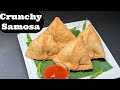Aloo Samosa - Crunchy Potato Samosa -Sweet Shop Style Aloo Samosa- Samosa Recipe By Powerchef Pranav