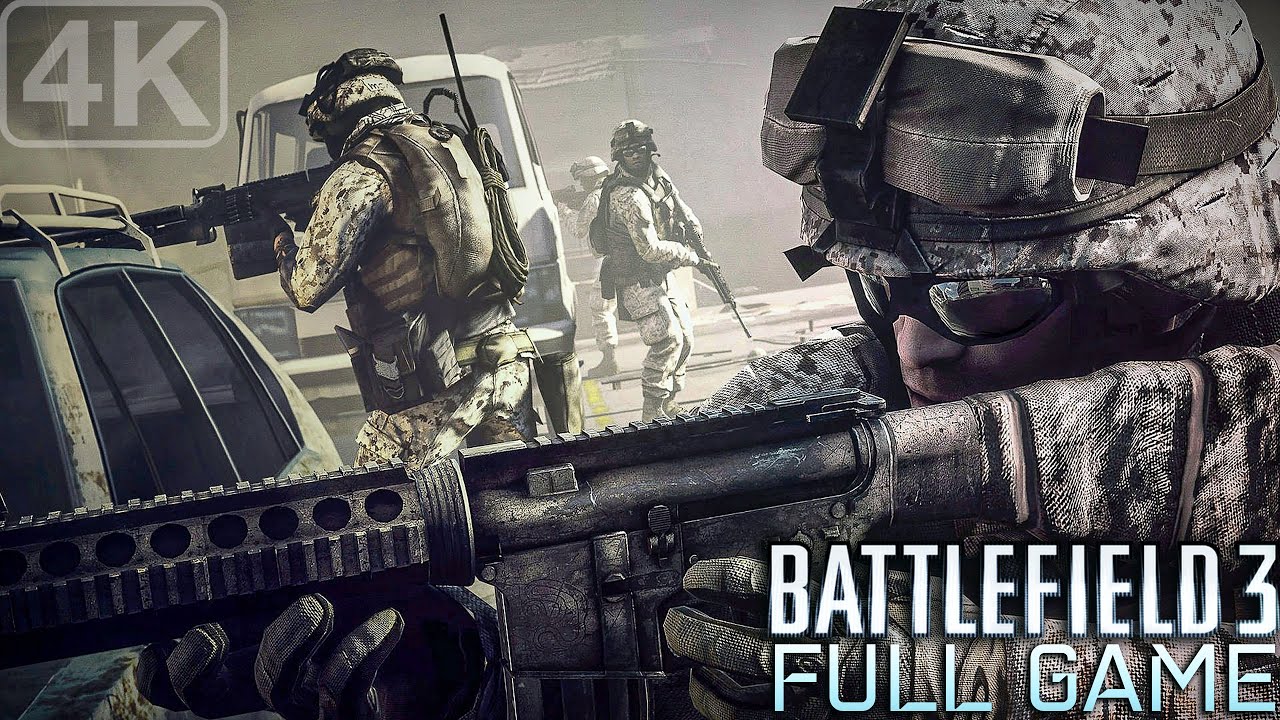 Battlefield 3 - Full Game Playthrough - 4K