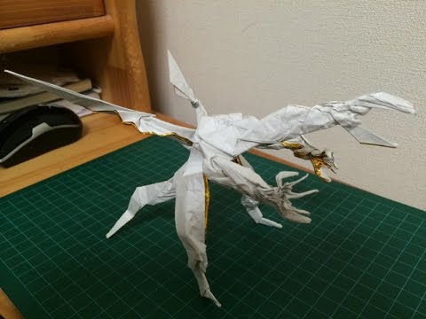 折り紙ドラゴンの折り方 作り方 How To Make Origami Dragon Youtube