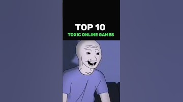 The most toxic online games 🎮  Do you agree with the list? Share in comments 👇 #gaming