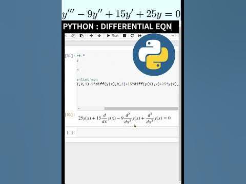 Master Python for Physicists, Engineers, Mathematicians |PYTHON SYMPY ...