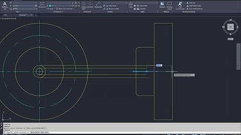How to draw a countersink in AutoCAD