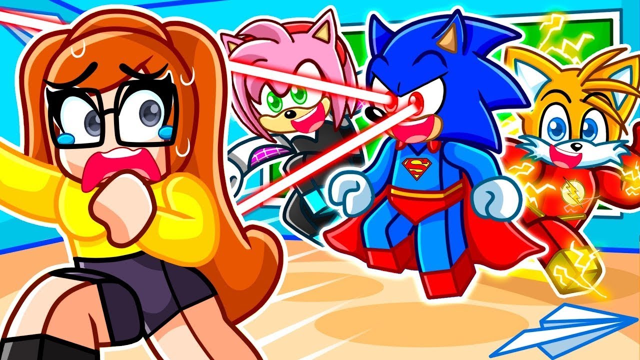 Me Converti en SUPERHEROE para TROLLEAR a Mi Profesora en Roblox!