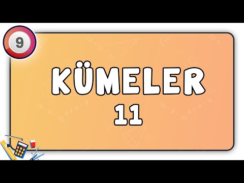 Kümeler 11 | Küme Problemleri 9.Sınıf Matematik | #9.sınıf #matematik