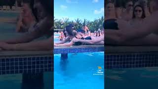 girls and boys hot swimming pool #shorts #viral