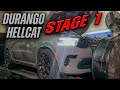 Dodge durango hellcat stage 1 on dyno