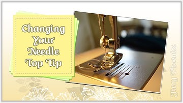 Changing Your Needle Top Tip :: by Babs at Fiery Phoenix