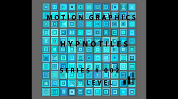 Motion Graphics Series 002 Hypno-Tiles Maya 2017