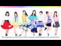 Up Up Girls - Future &amp; Past (English Subtitles)  アップアップガールズ(仮)「Future &amp; Past」英語の訳