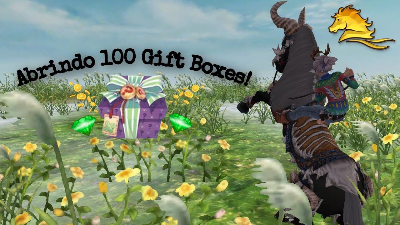 Abrindo 100 Gift Boxes 🎁 Alicia Online YouTube