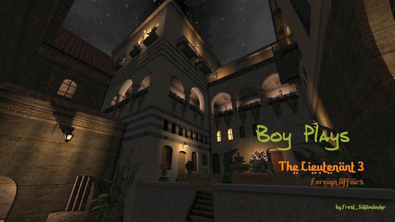 Boy Plays The Dark Mod - The Lieutenant 3 Foreign Affairs - Part 02