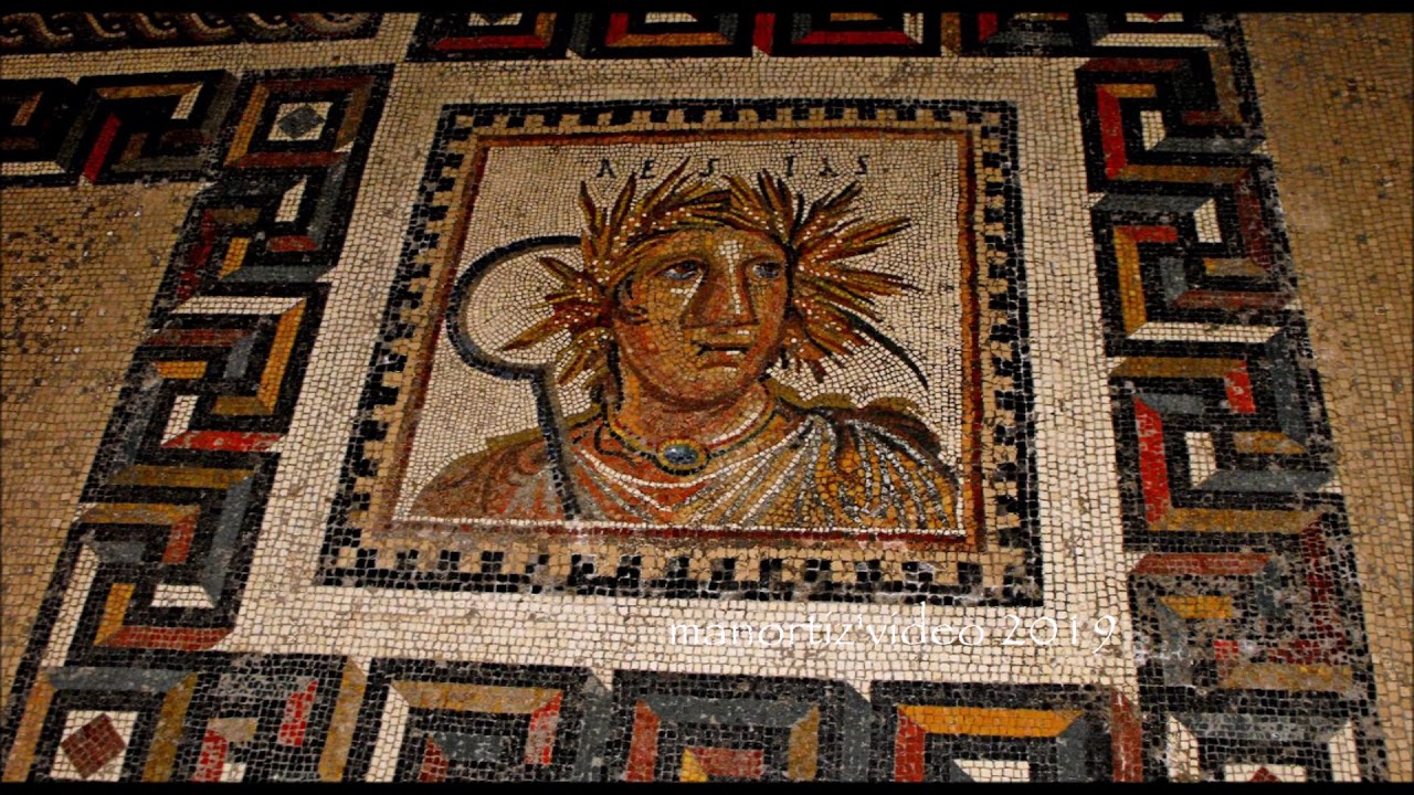 Four Seasons mosaic, from Ostia Antica  to site of the martyrdom of St Paul  (manortiz)