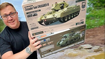 Cheap RC Tanks with Smoke, Sound & Lights!