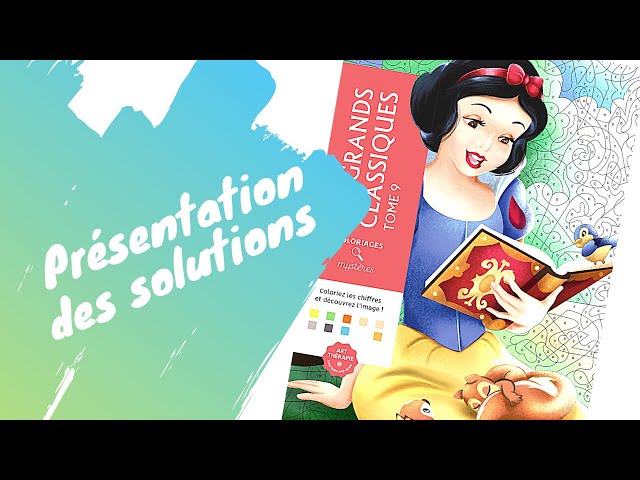 Coloriages mystères Disney - Les Grands classiques Best of - Collectif  Disney - Librairie Le Forum du Livre