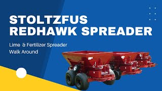 Stoltzfus Redhawk Ground Drive Lime And Fertilizer Spreader Overview