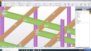 Buổi 7.  HƯỚNG DẪN TEKLA 2017 - HƯỚNG DẪN ĐÁNH SỐ CẤU KIỆN VÀ KIỂM TRA MODEL