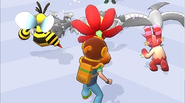 Pocket Monsters Rush - All Levels Gameplay Android, iOS