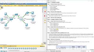 PKT 6.2.1.7 - Configuring VLANs