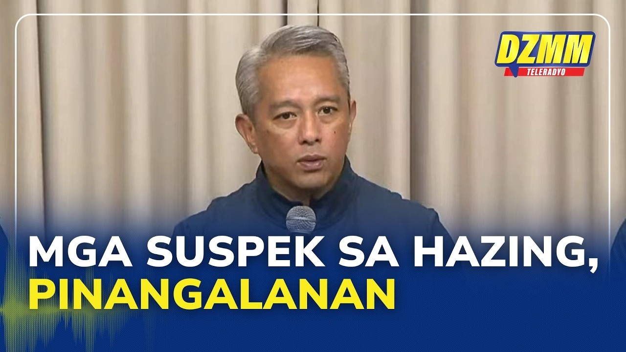 SILG Remulla names 17 of 20 suspects in Cavite hazing death | DZMM Teleradyo (06 March 2026)