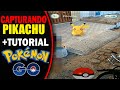 PGO: POkemon GO Brasil - Capturando Pikachu + Tutorial de como Captura-lo !! PTBR