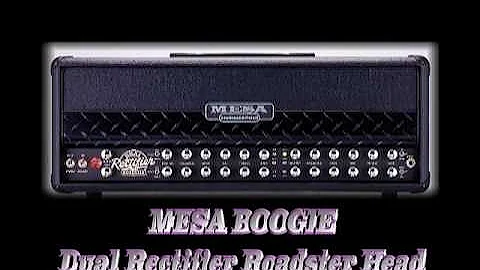 Young Guitar Amp Test - Mesa Dual Rectifier Roadster Head + 4x12 Rectifier Standard Slant Cab