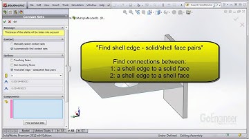 SOLIDWORKS 2012 - SHELL Contact in Simulation