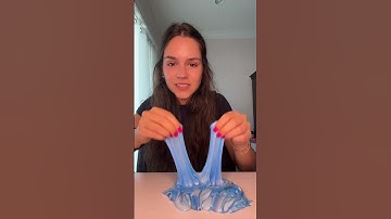 Reactivating this blue melted butter slime!! Happy Tuesday #short #shorts #katiee.weiss