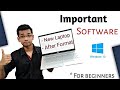 Important Software Needed in laptop | 2021| HINDI