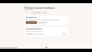 How to use Libanjeapp, My Family Tree Application WOS DEMO screenshot 1