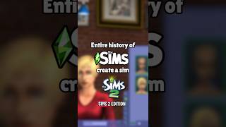 The Entire History of Create a Sim | Sims 2 edition #sims #cas #sims2 #ts2 #nostalgia