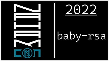 Baby RSA | NahamCon CTF 2022