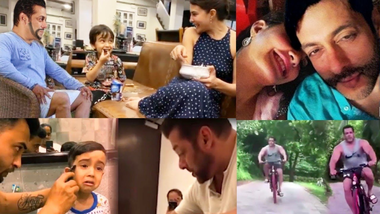 Салман и Жаклин играют и развлекаются с Ахилом на домашнем карантине | Lockdown Masti в Panvel