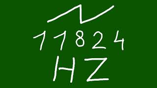 11824 hz saw