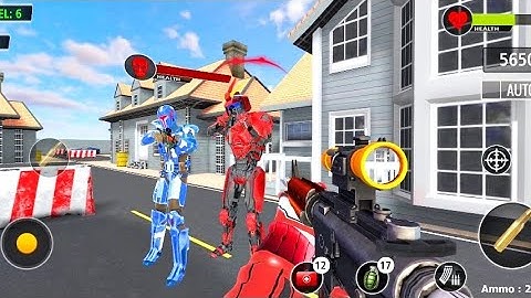 FPS Robot Shooting Strike _ Android Gameplay #3