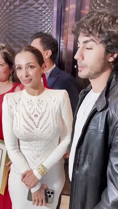 Malaika leaves her ex-husband Arbaaz and goes to Italy with her son Arhaan #shortvideo