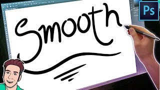 How to Create Smooth Lines in Photoshop - Brush Smoothing screenshot 4