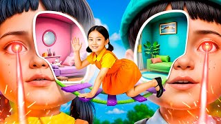 Chúng Mình Làm Búp Bê Squid Game Khổng Lồ Cho Cặp Song Sinh Mình Được Búp Bê Game Squid Nhận Nuôi