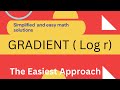 Problem on Grad of log r