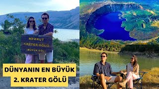 Nemrut Krater Gölünde Bir Gün | Bitlis'in Doğa Harikası | Gezi Vlog