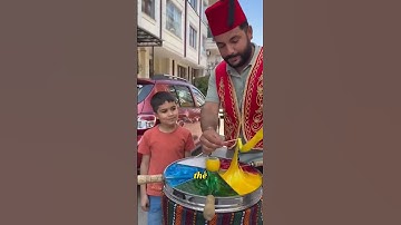 Cây kem kẹo kéo bảy sắc cầu vồng #shorts