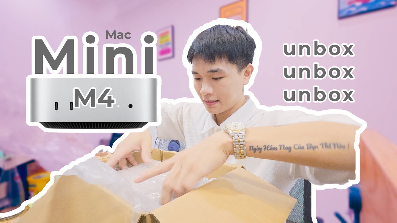 Unbox Mac Mini M4 #macmini #macos #unboxing - YouTube