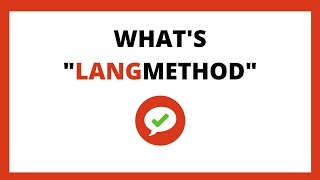 Whats Langmethod?