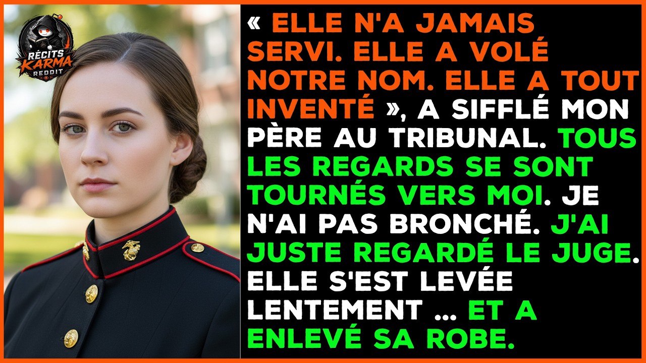 Ce matin-là, au tribunal, mon père n'a pas élevé la voix. Il n'en a jamais eu besoin. Mais quand il a ouvert la bouche, chaque mot a frappé comme un coup de poing dans le ventre : « Elle n'a...